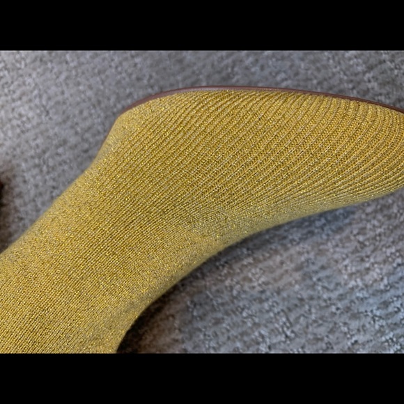 Gold Sock Boots - Picture 6 of 9